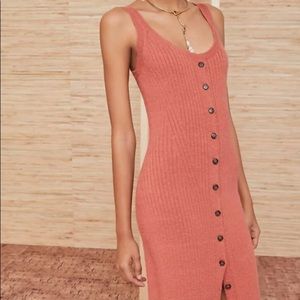 Ulla Johnson "Nedda" rib-knit dress